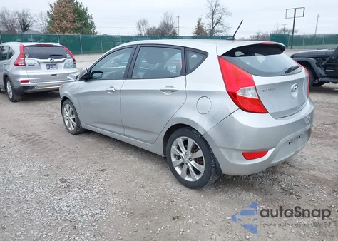 2013 Hyundai Accent Se from USA, damaged, VIN KMHCU5AEXDU093158